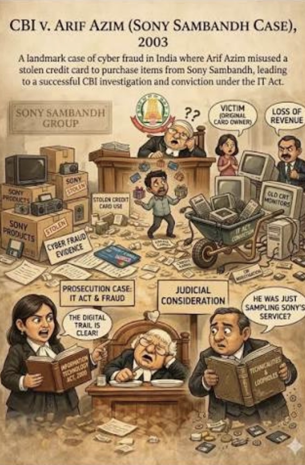 CBI v. Arif Azim (Sony-Sambandh.com Scam Case): A Landmark Judgment in India’s Cyber Fraud Jurisprudence